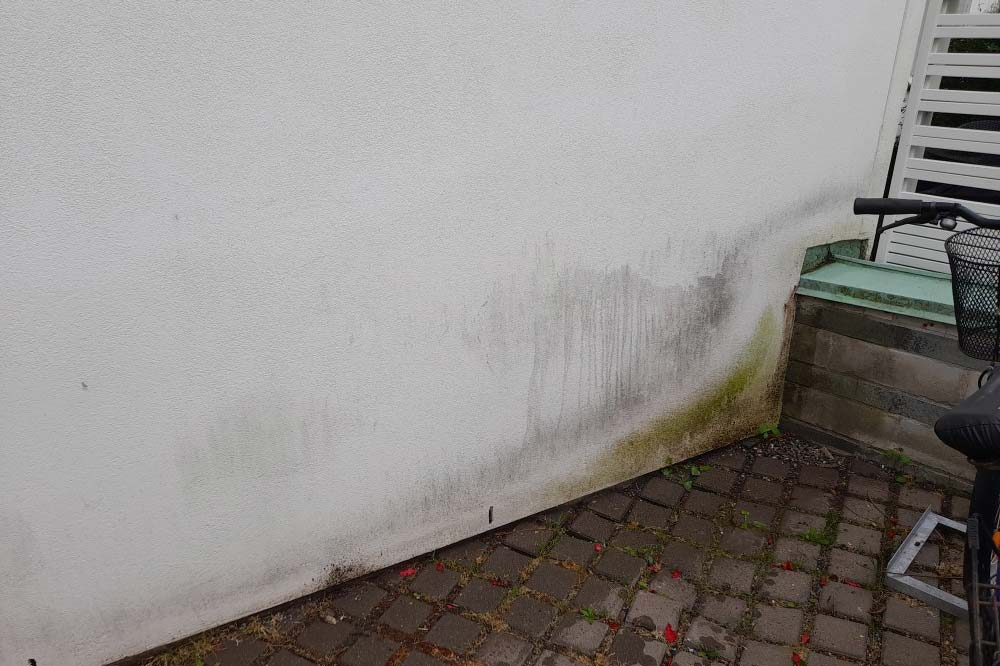Rengöring av fasad