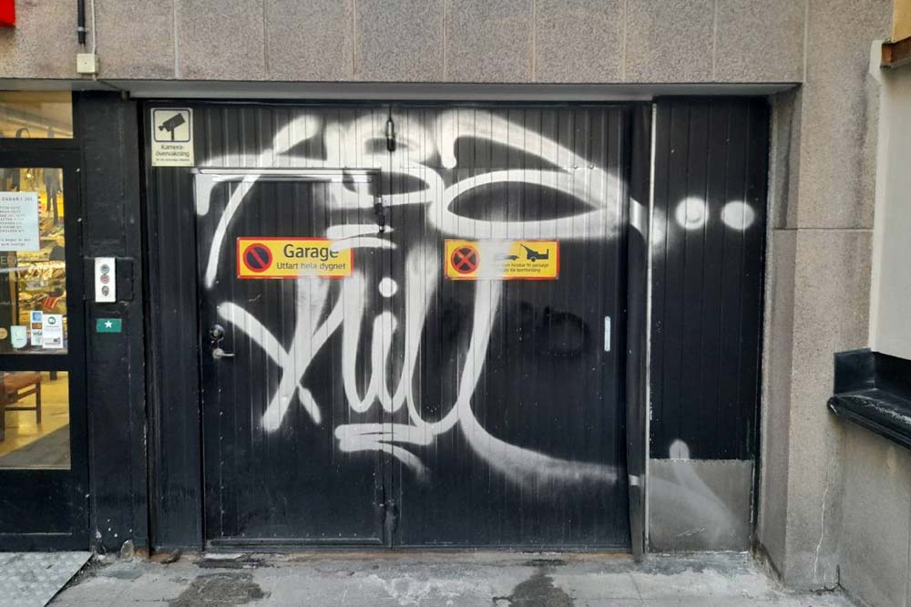Rengöring av klotter