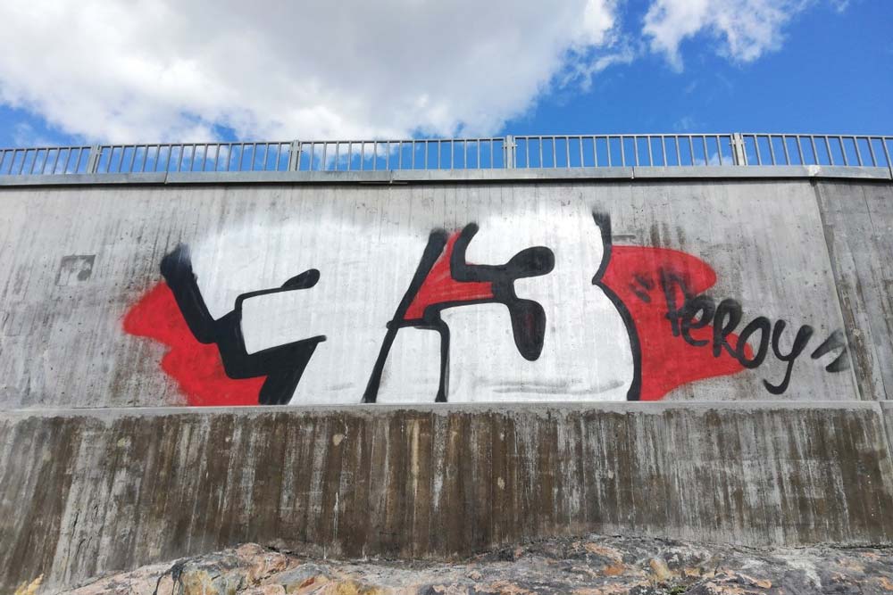 Rengöring av klotter