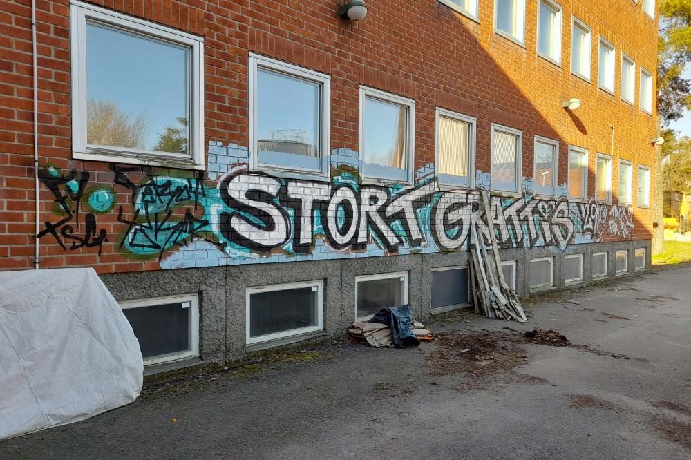 Rengöring av klotter