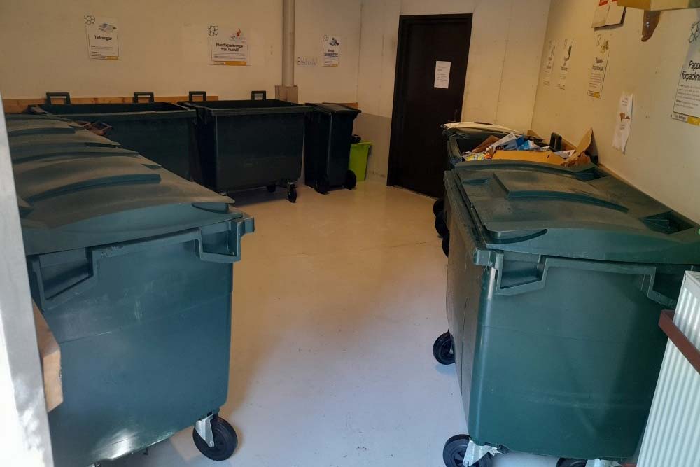 Miljö- och avfallshantering för lägenhet