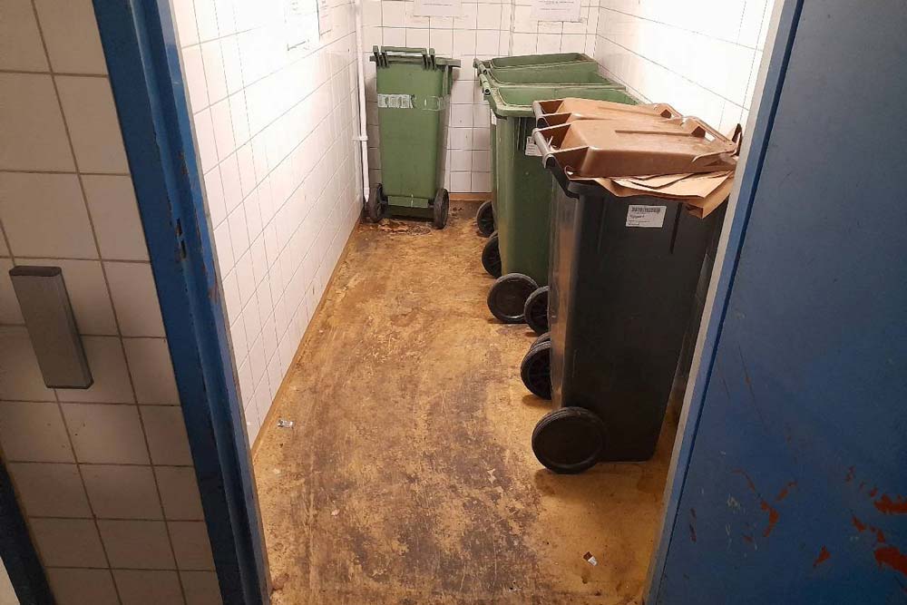 Rengöring av miljö- och avfallsrum